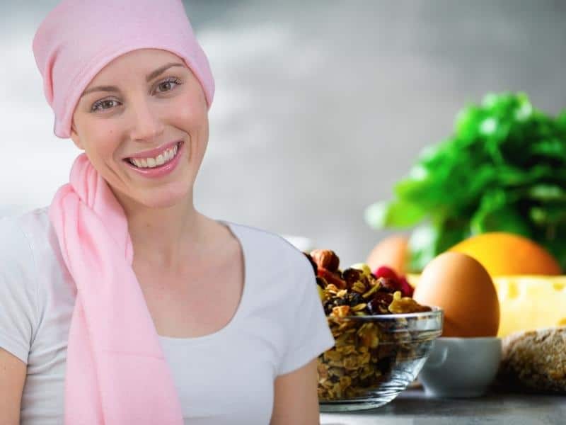 Beneficios de una buena alimentación durante el tratamiento contra el cáncer